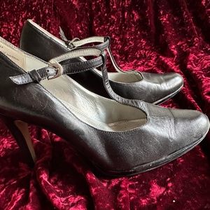 Tahari T-Strap stiletto heels